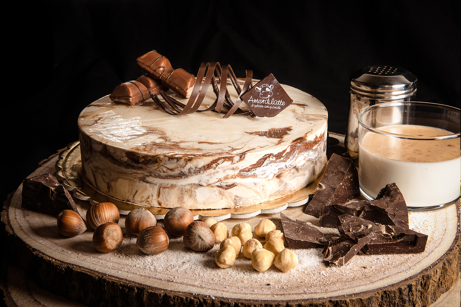 torta gelato al kinder bueno